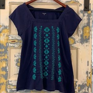 Garnet Hill top S (M)